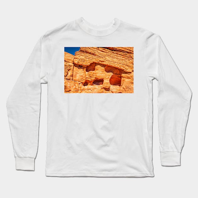 Valley of Fire State Park Long Sleeve T-Shirt by Gestalt Imagery